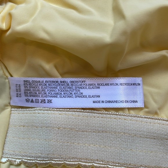 NEW Anthropologie Pineapple High-Neck One-Piece Swimsuit Size 1X - Picture 9 of 9